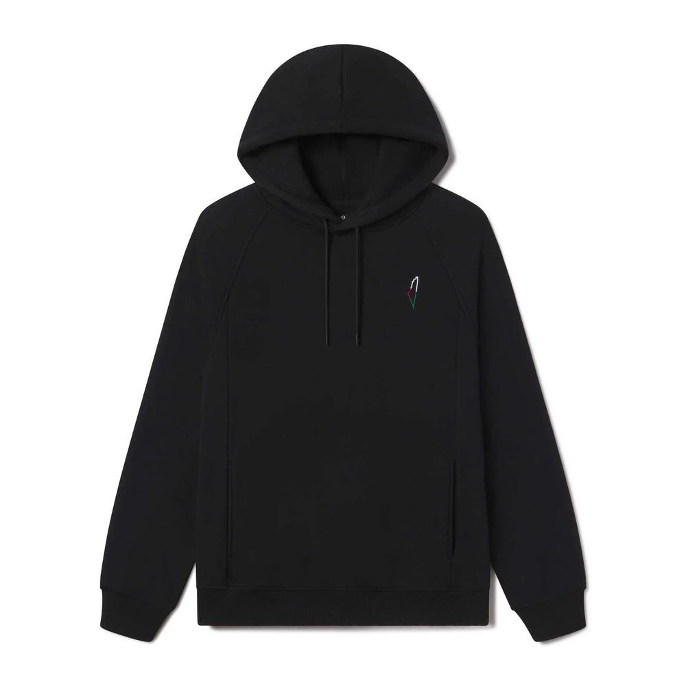 Pali Roots Black Core Hoodie Palestine Map Logo Women's MEDIUM